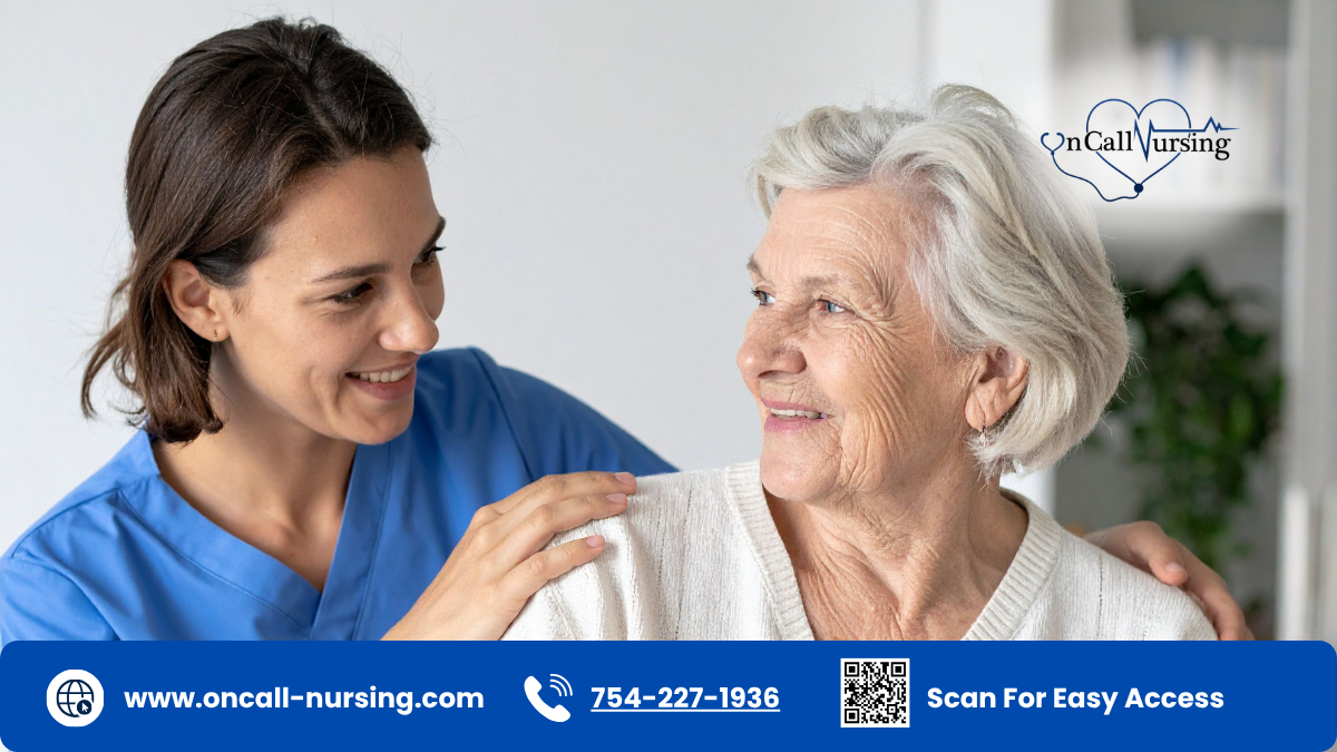 Why Families in Boca Raton Trust On Call Nursing for Senior Care